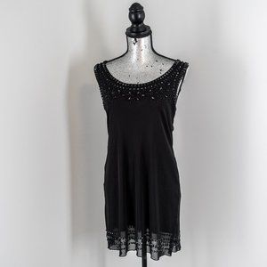 NWT Papillion jeweled slip dress - M
